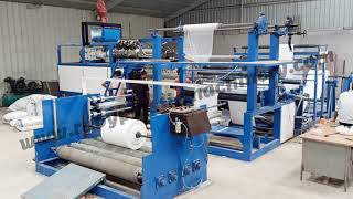 LAMINATION PLANT  made by RUBY PLASTIC MACHINERY - Vadodara, Gujarat, India, Asia.