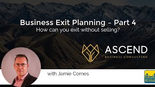 Business Exit Planning – Part 4 - How can you exit without selling?