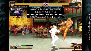 KOF2002UM - Namelles combo (tutorial) 2 barras *keyboard