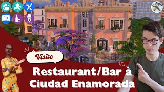 Construction d’un restaurant Art Déco dans Les Sims 4 🌹❤️‍🔥