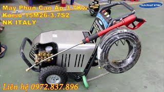 Máy Rửa Xe Cao Áp 3.7Kw Koisu 15M26-3.7S2 | Thiết Bị Rửa Xe Chuyên Nghiệp