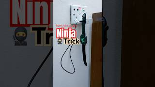 Ninja trick of smart watch charging 🥷 #smartwatch #charging #ninja #tricks #trick #trickshots