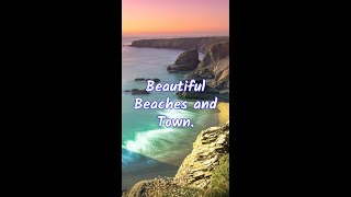 Don't Miss the beautiful beaches in UK, Cornwall #shorts