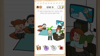 brain test 2|The McBrain family| level 15