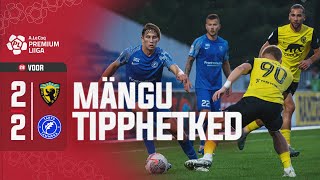 Pärnu JK Vaprus - Tartu JK Tammeka I 2:2 I  A. Le Coq Premium liiga 28. voor I 2024