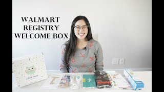 What's in the Walmart Baby Registry Welcome Box?