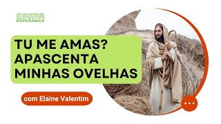 Palestra doutrinária: Tu me amas? Apascenta minhas ovelhas, com Elaine Valentim.