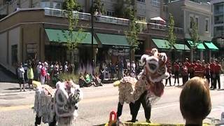 CHINESE DRAGONS IN PARADE @ CARIBBEAN DAYS  JULY 23RD 2011 NORTH VANCOUVER20110723110437.mpg