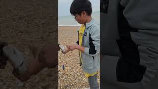 fishing in NormansBay Cooden beach Bexhill On Sea, Pevensey  🇬🇧 East Sussex