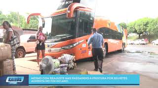 Movimentação nas rodoviárias de Marabá no fim do ano