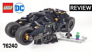 레고 슈퍼히어로즈 76240 DC 배트맨 배트모빌 텀블러(LEGO Superheroes Batmobile Tumbler) - 리뷰_Review_레고매니아_LEGO Mania