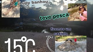 24 horas no 📍camping Salto do Corumbá. |fizemos um castelo 🤩 Como é morar em um motorhome????