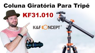 Review coluna para tripé de liga de magnésio modelo KF31.010 da K&F Concept