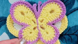 Crochet How to Crochet a Butterfly 🦋🦋🦋