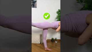 😱 3 ERRORI comuni quando si ESEGUE il GUERRIERO III 👌 #shorts #yoga #yogashorts #tutorial