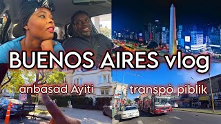 Argentine vlog | YON JOUNEN ANTYE NAN LAVIM NAN BUENOS AIRES