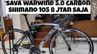 ROADBIKE SAVA WARWIND 5.0 CARBON SHIMANO 105 REVIEW