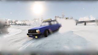 LO Productions Volvo 240 1970-1990 - Happy New Year Drift Edition