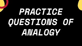 Practice questions of analogy #reasoning #sainikschool #subscribe #analogy