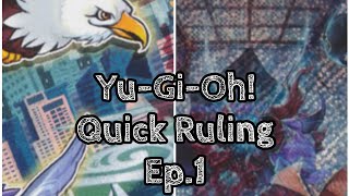 Floowandereeze vs Evenly Matched | Yu-Gi-Oh! Quick Ruling Ep1