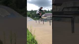 Tallest flat bar I ever skated | skateboarding