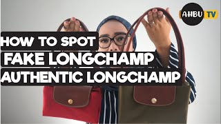 CARA MEMBEDAKAN TAS LONGCHAMP ASLI dan PALSU - HOW TO SPOT FAKE & AUTHENTIC LONGCHAMP