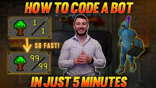 How To Program A Video Game Bot in JUST 5 minutes!