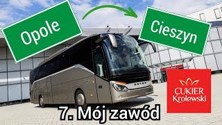 Z Opola do Cieszyna. Przejazd przez cukrownię Cukier Królewski [7. Mój zawód] Setra HD