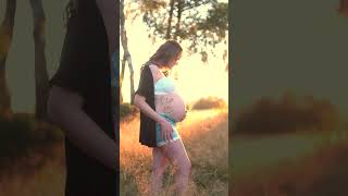 Babybauch Fotoshooting (BTS VIDEO) Bellypainting #shorts