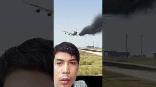 Fire on Plane Pilot couldn't Land