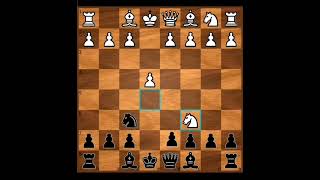 A brutal Stafford gambit #chess #chessbaseindia #kingsacrifice #shorts #traps #stafford #chesstalks