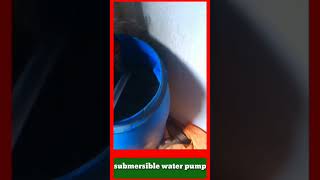 submersible water pump water solution