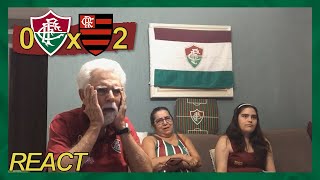 FAMÍLIA TRICOLOR REAGE A 0 FLUMINENSE X 2 FLAMENGO - CAMPEONATO CARIOCA 2024