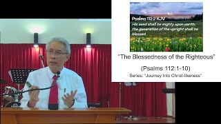 [20240211] The Blessedness of the Righteous