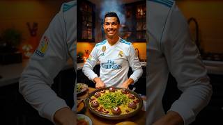 Ronaldo Cooking AI Video || #football #ronaldo #shoorts