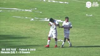 Resumen Huracán las Heras 1 - 0 Crucero