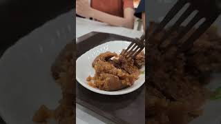 Rice dumplings with meat inside#short video