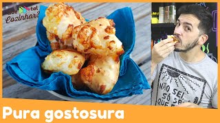 PÃO DE QUEIJO com 3 ingredientes na airfryer | Receitas na Airfryer