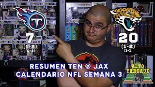 TEN vs JAX SEMANA 3 NFL