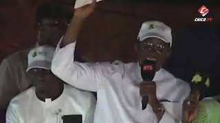 Fatick  Amadou Ba rend hommage à Macky Sall et remercie la population de fatick