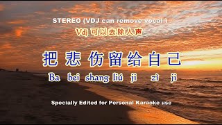 把悲伤留给自己 3  Ba bei shang liu ge zj ji  ( Guitar music only)