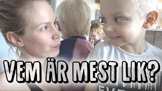 Vem är mest lik vem? VLOGG - Vardags-grejsimojs och grill i skogen