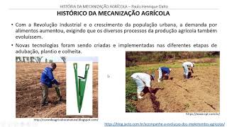 Historia da mecanizacao agricola