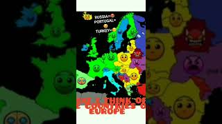 What I think of the countries of Europe