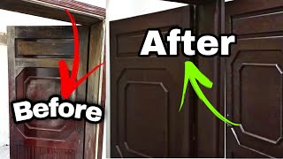 PURANE DARVAJE KO KAISE POLISH KARE HOW TO POLISH OLD WOOD DOOR