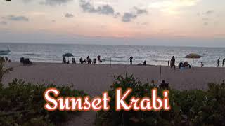 Beautiful Sunset Krabi | Thailand | #thailand #shorts #sunset