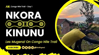 MY FIRST EVER FLAT TIRE | NKORA TO KINUNU | Congo Nile Trail