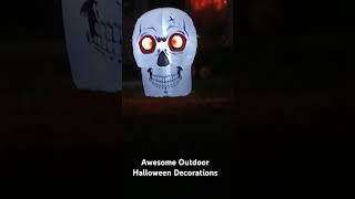 Awesome Outdoor Halloween Decorations