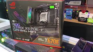 Asus Rog Strix X670E-F Tarjeta Madre Para Procesador Amd