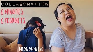 6 Minutes 6 Products Makeup Challenge ft. Mega Gumelar | Collaboration | Endi Feng